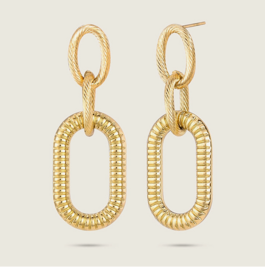 Merger Medium Hoop Earring